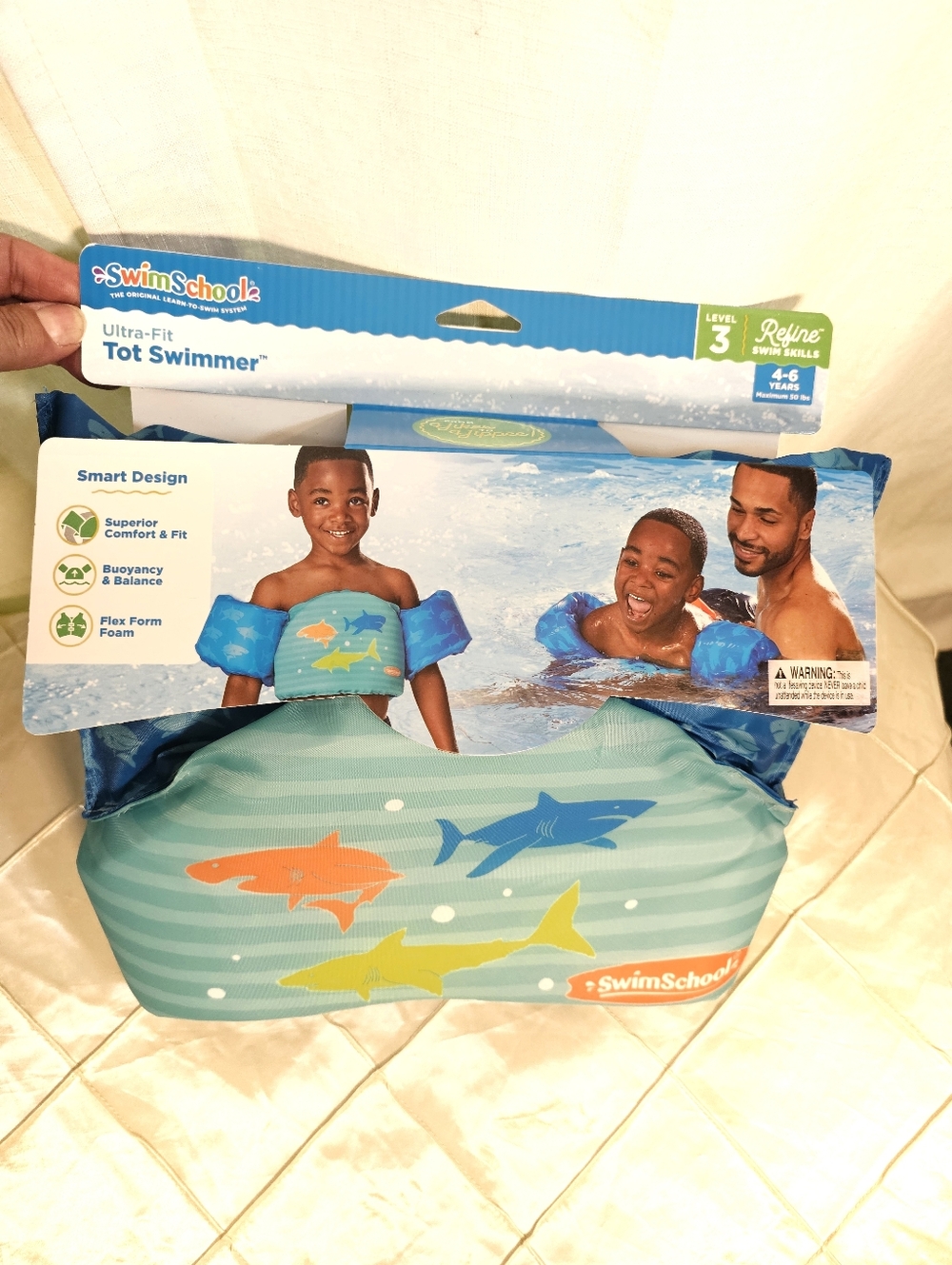 New SwimSchool Tot Swimmer Swim Vest 4-6 Years